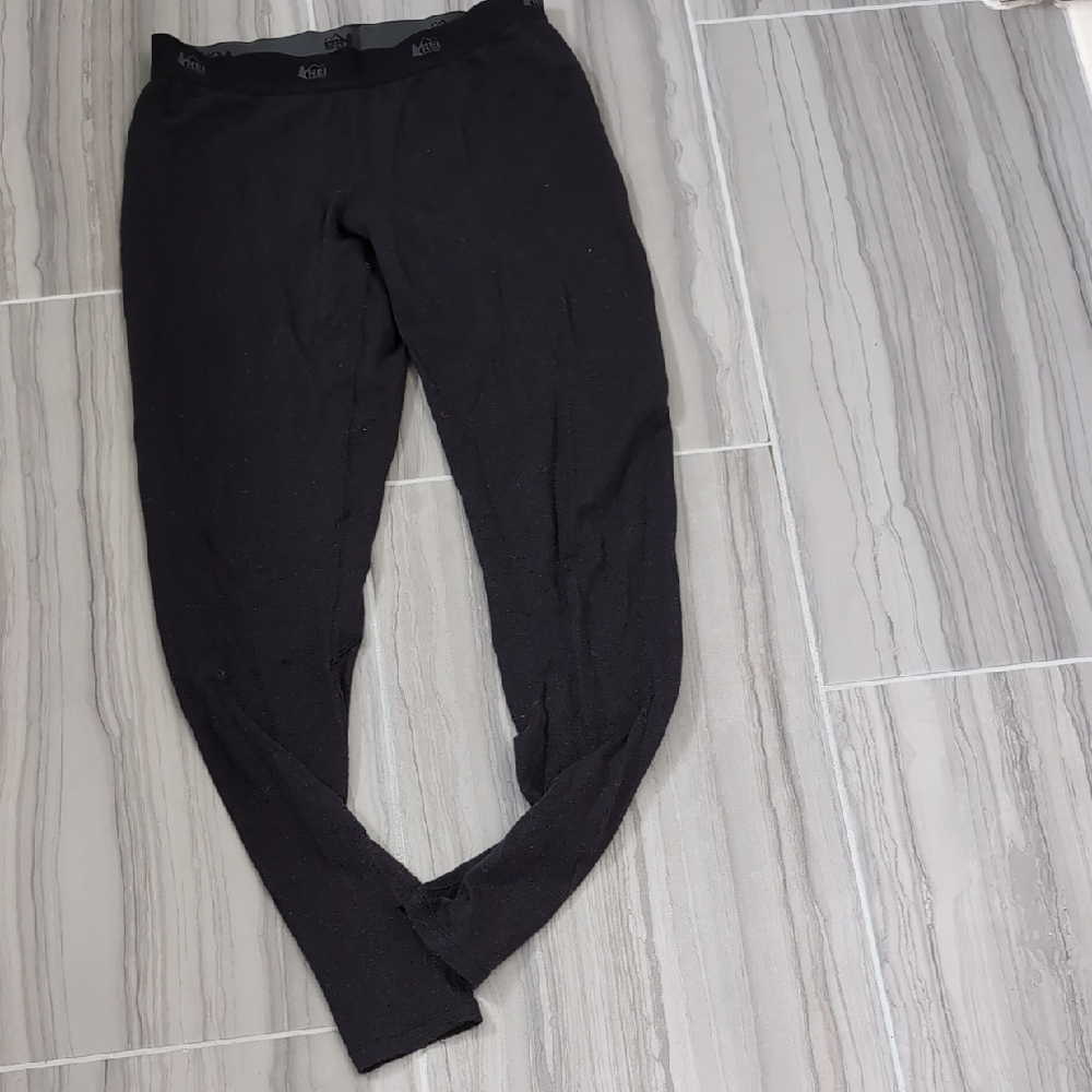 REI Co-op Wool Thermal Pants XS Black